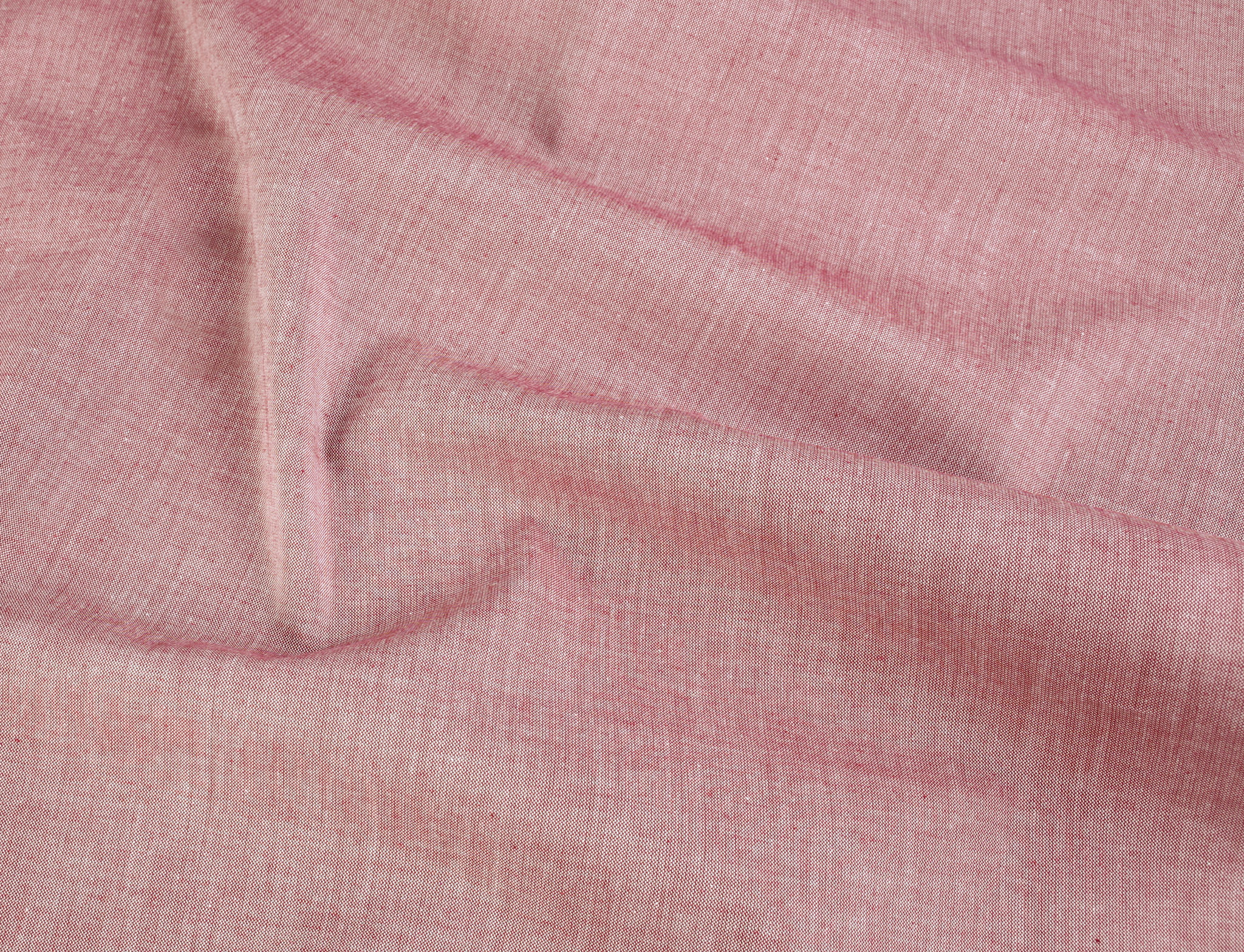 P&B Textiles Dreamweaver Chambray - Light Red - Image 2