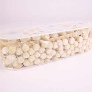 10m Cream 0.5" Pom Pom Trim