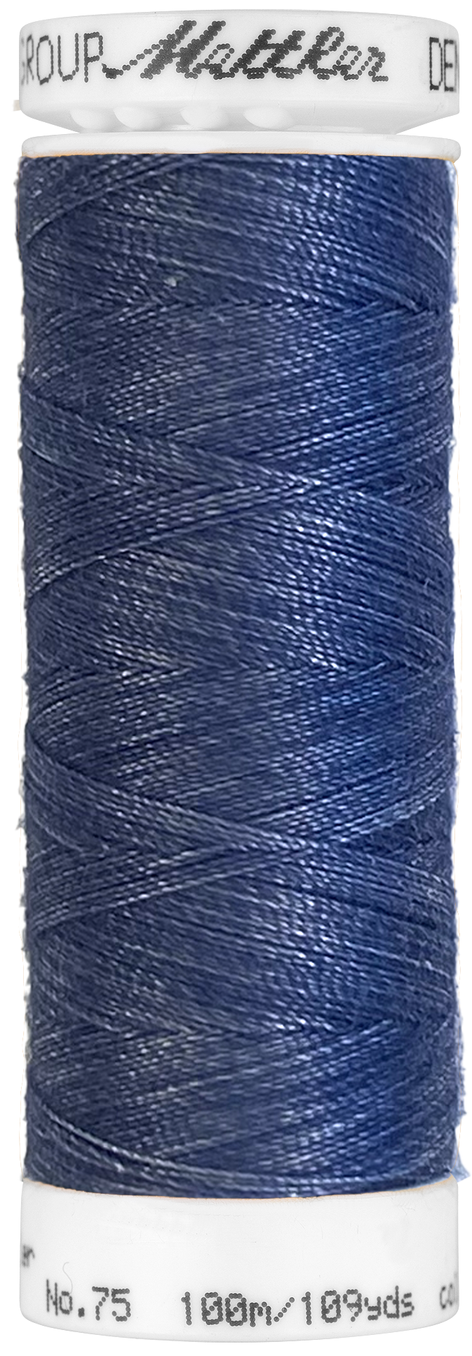 Mettler Denim Doc Thread - 100m - 3619 - Denim Blue