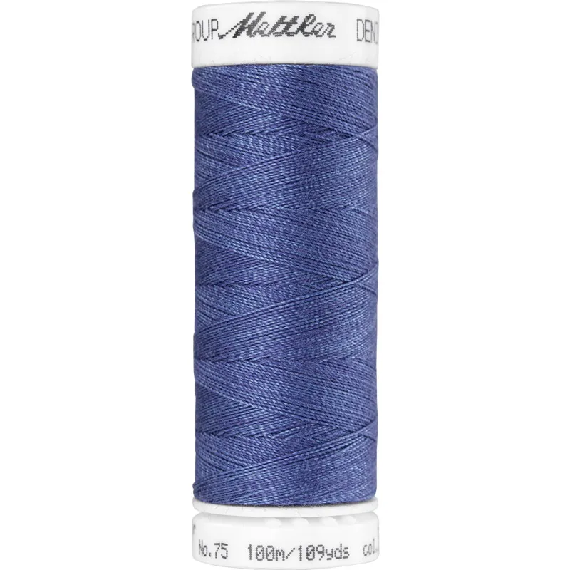 Mettler Denim Doc Thread - 100m - 3624 - Light Indigo - Image 2