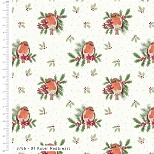 NEW Craft Cotton Co. Merry Little Robin - Robin Redbreast