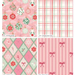 NEW Craft Cotton Co. Baubles and Bows Fat Quarter Pack 2