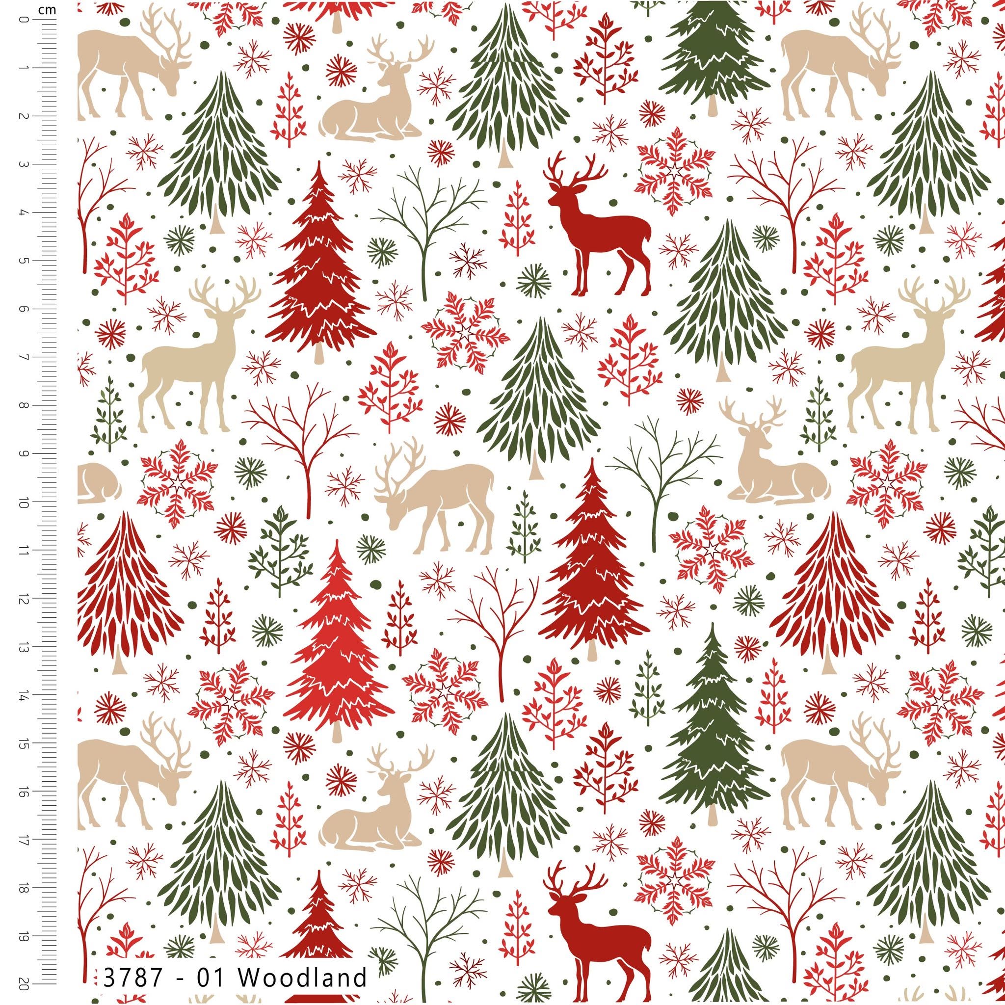 NEW Craft Cotton Co. Scandi Spirit - Woodland