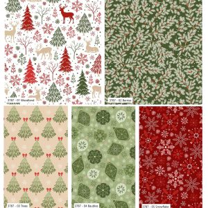NEW Craft Cotton Co. Scandi Spirit 5 Fat Quarter Pack