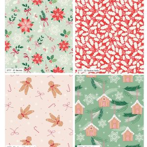 NEW Craft Cotton Co. Baubles and Bows Fat Quarter Pack 1