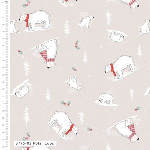 NEW Craft Cotton Co. A-Roar A-Frost - Polar Cubs by Susan Wheeler