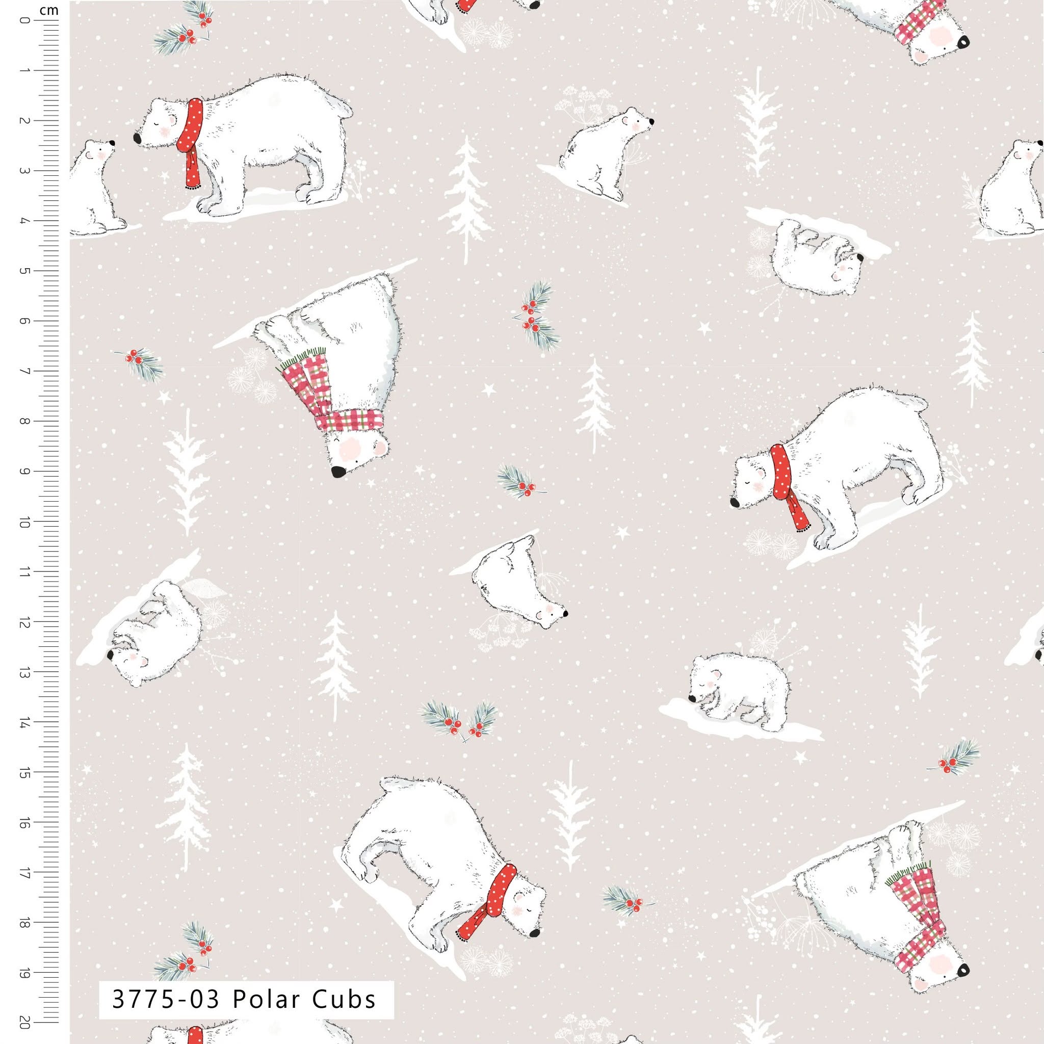 NEW Craft Cotton Co. A-Roar A-Frost - Polar Cubs by Susan Wheeler