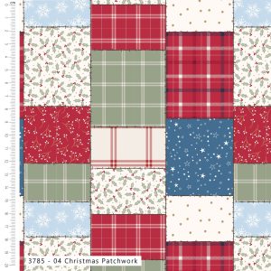NEW Craft Cotton Co. Holly Jolly Patch - Christmas Patchwork
