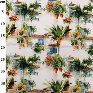 Cotton Poplin - Palm Terrace