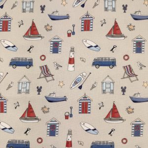 Cotton Panama - Seaside Stories Linen