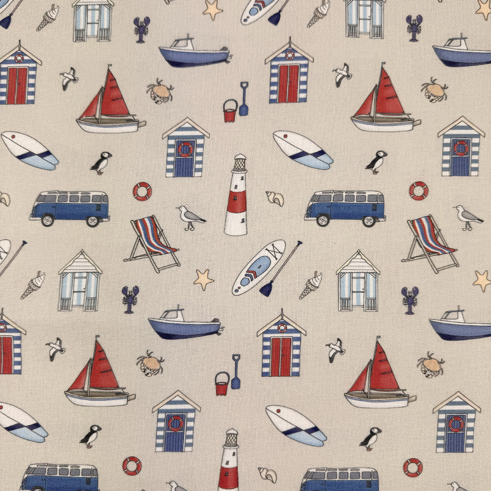 Cotton Panama - Seaside Stories Linen