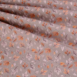 Camelot Fabrics - Pumpkins and Paws Leaves