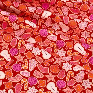 Art Gallery Fabrics - Christmas in Colour: Frosting Cookies