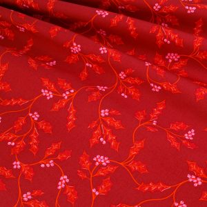 Art Gallery Fabrics - Christmas in Colour: Holly