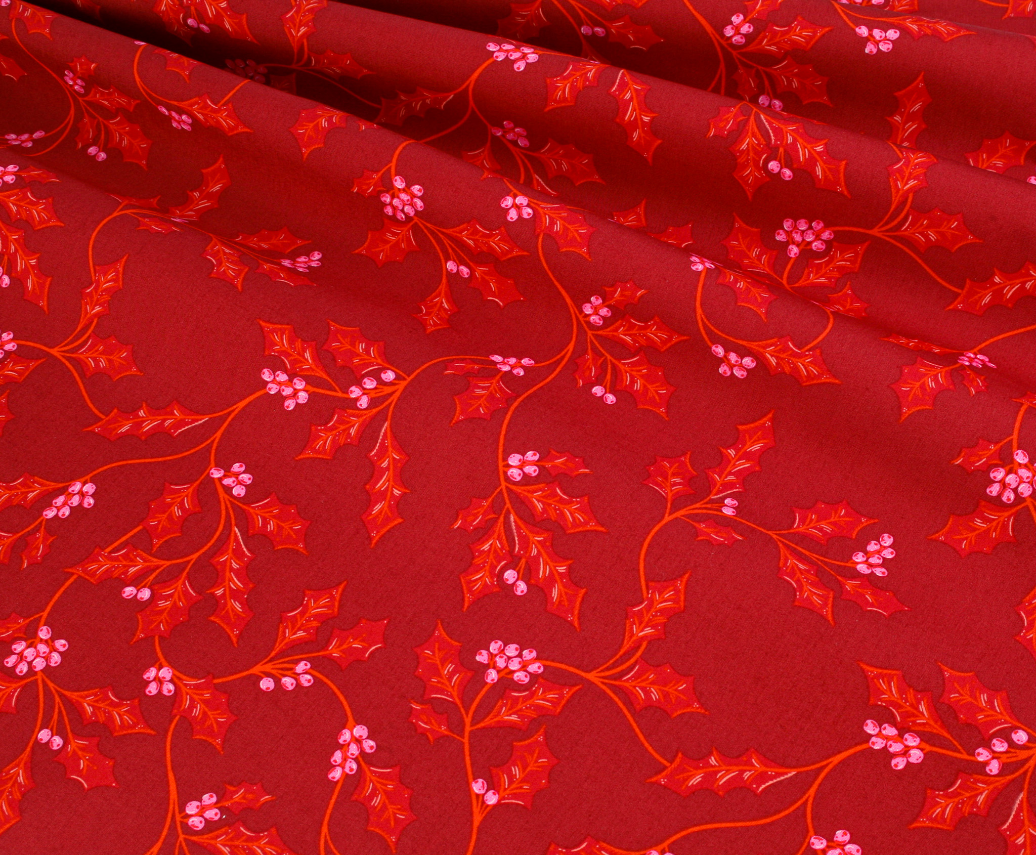 Art Gallery Fabrics - Christmas in Colour: Holly