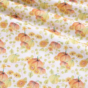 PRE ORDER Debbie Shore Picked With Love Organic Cotton - Pumpkin Picking