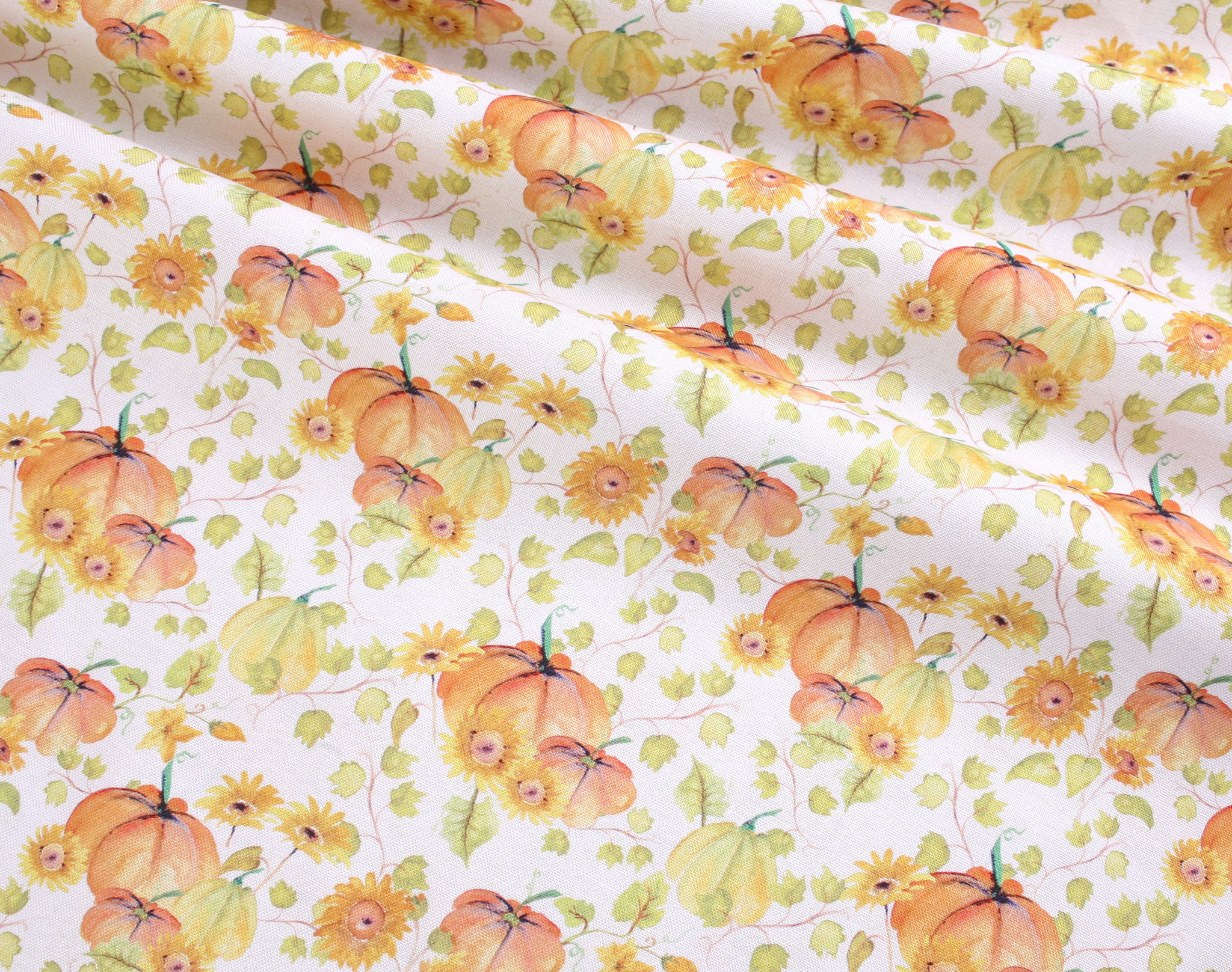 PRE ORDER Debbie Shore Picked With Love Organic Cotton - Pumpkin Picking