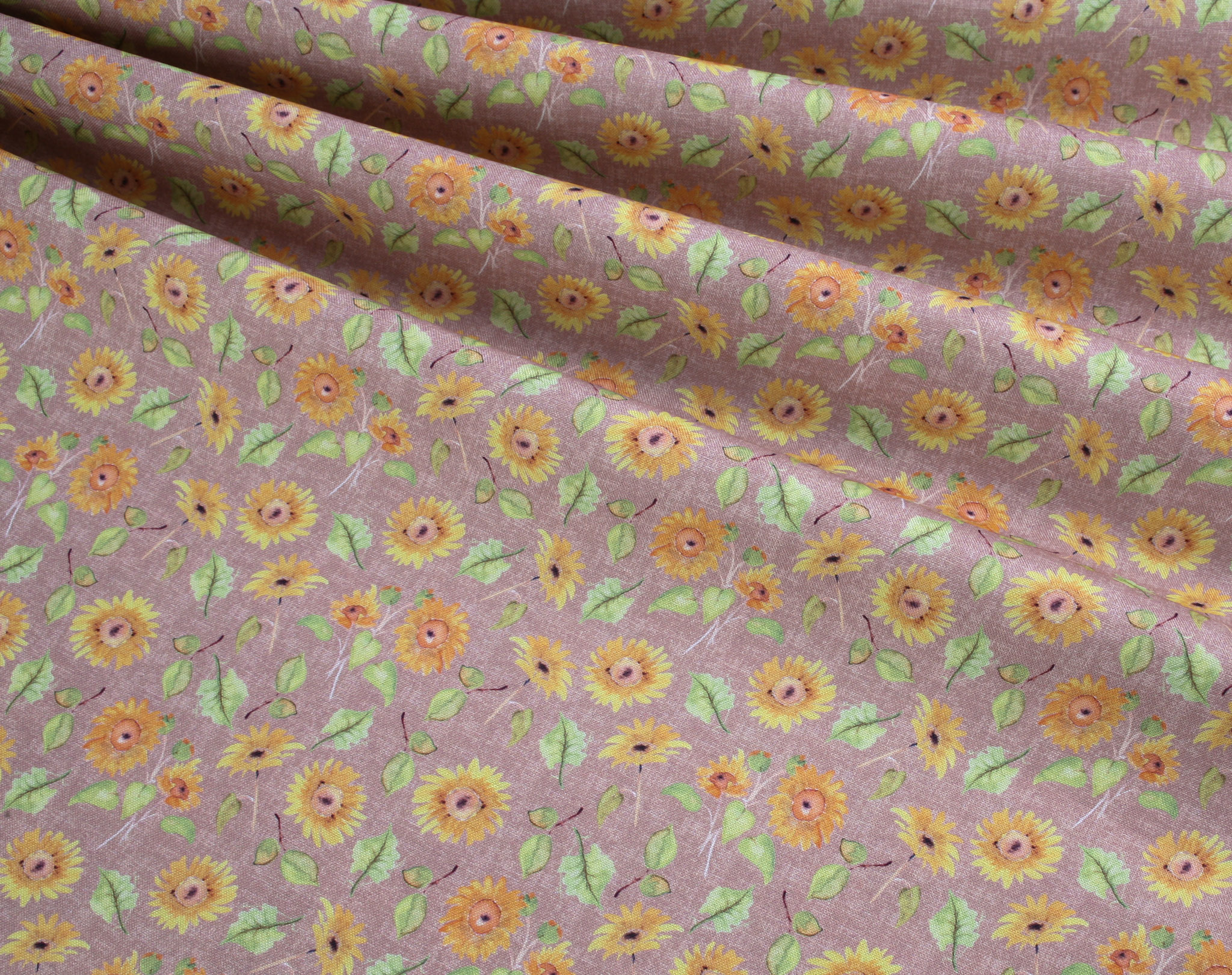 PRE ORDER Debbie Shore Picked With Love Organic Cotton - Sunflower Fields