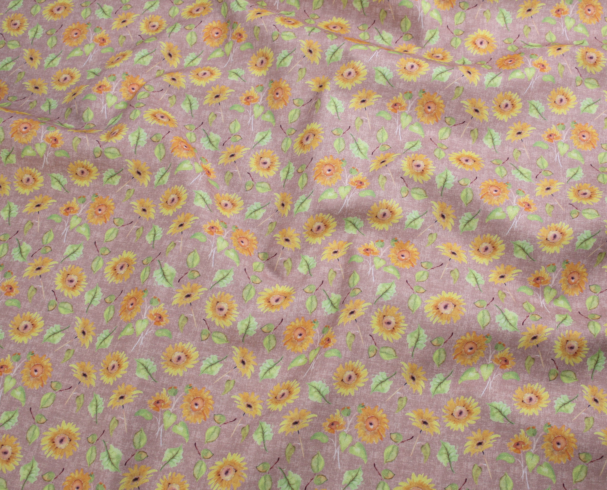 PRE ORDER Debbie Shore Picked With Love Organic Cotton - Sunflower Fields - Image 2
