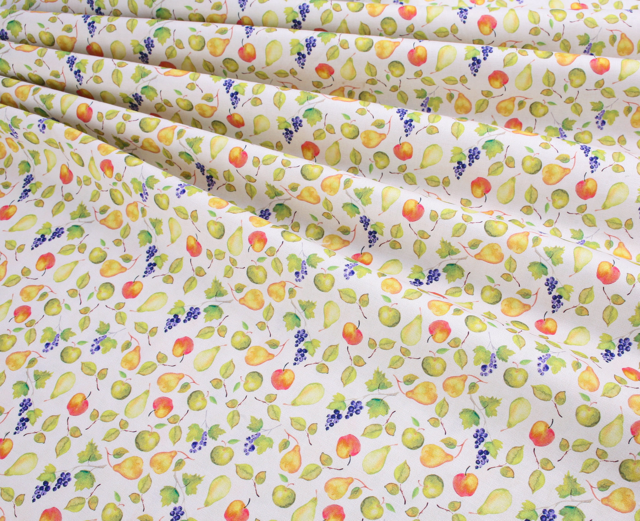 PRE ORDER Debbie Shore Picked With Love Organic Cotton - Apples and Pears Cream