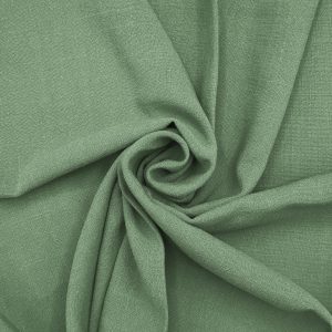 Stone Washed Linen Viscose - Sage