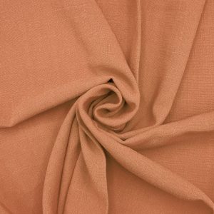 Stone Washed Linen Viscose - Mandarin