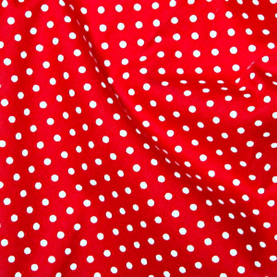 Rose & Hubble Red and White Spot