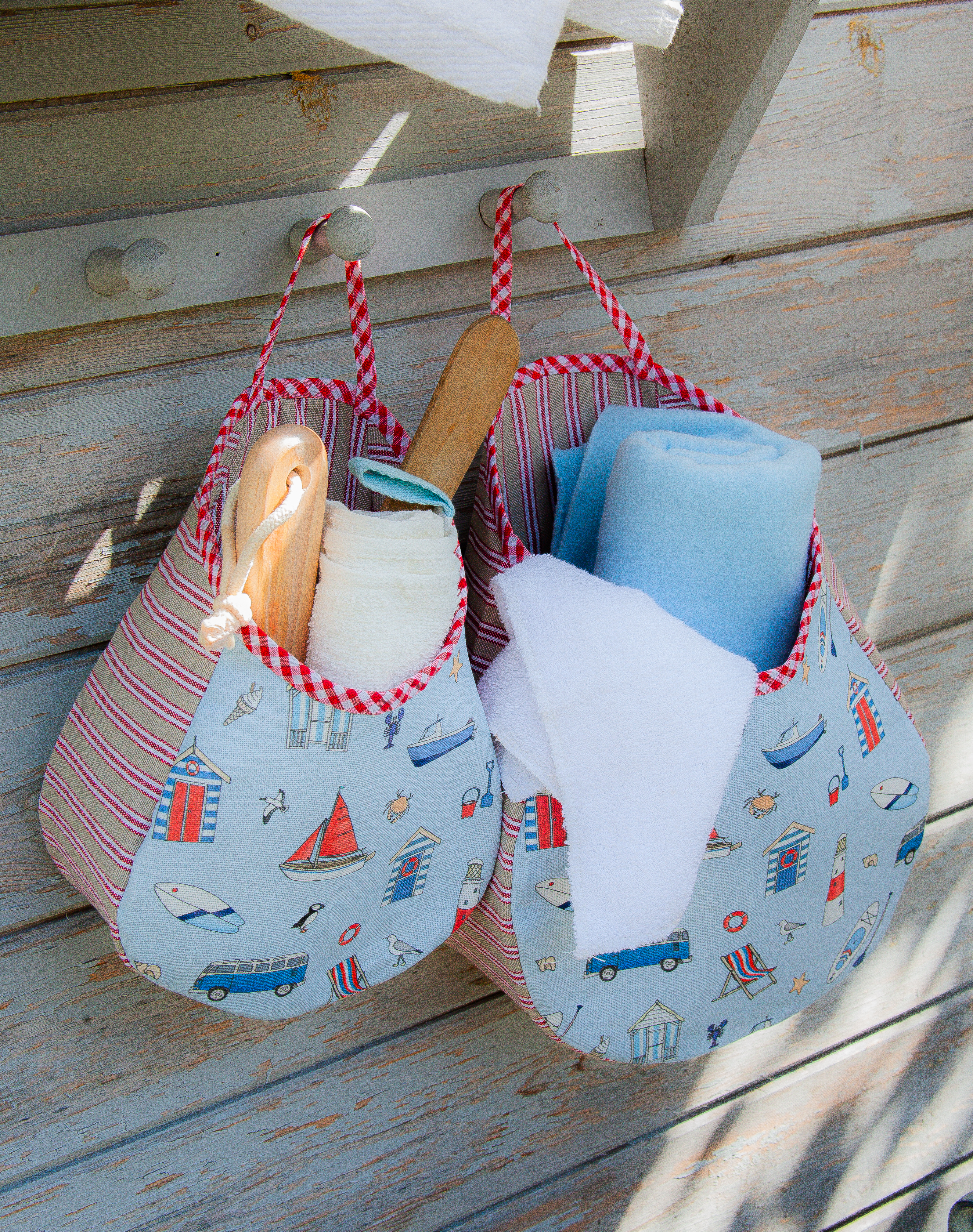 Cotton Panama - Seaside Stories Blue - Image 6
