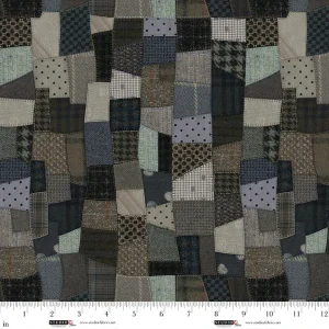 Studio E Fabrics - Snowy Days and Frosty Nights: Blanket Stitch Patchwork