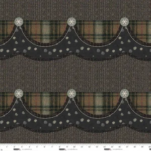 Studio E Fabrics - Snowy Days and Frosty Nights: Scallop Border