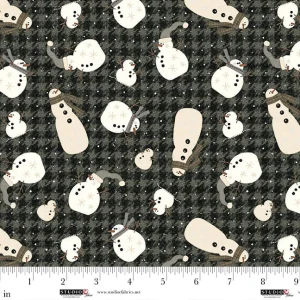 Studio E Fabrics - Snowy Days and Frosty Nights: Snowman Toss