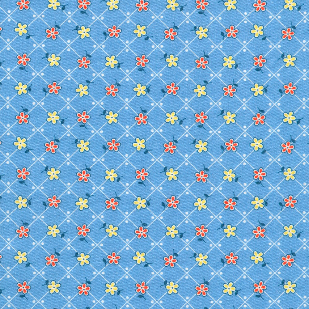 Robert Kaufman Fabrics - Darlene's Favourites Blue