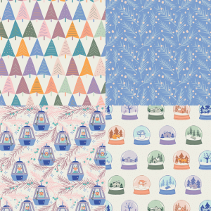 Art Gallery Fabrics - Frost & Fir 4 Fat Quarter Pack