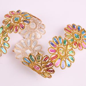 Gold Flower Carnival Trim
