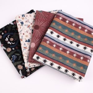 3 Wishes Fabrics - Midnight Prowl 4 Fat Quarters