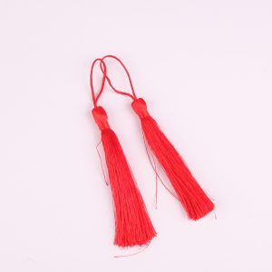 Red 4" Tassel x 2