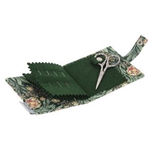 Hobby Gift Needle Case & Scissors: Morris Green
