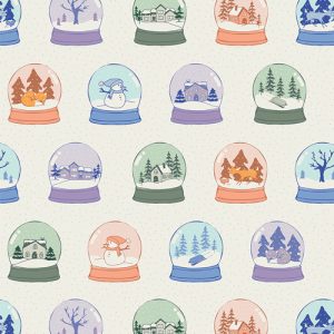 Art Gallery Fabrics - Frost & Fir Snowglobes