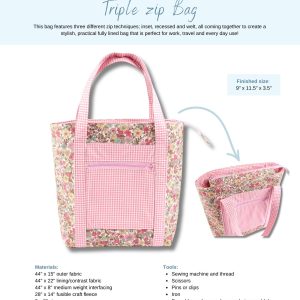 Triple Zip Bag - Download