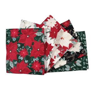 Winter Poinsettia - 5 Piece Fast Quarter Pack