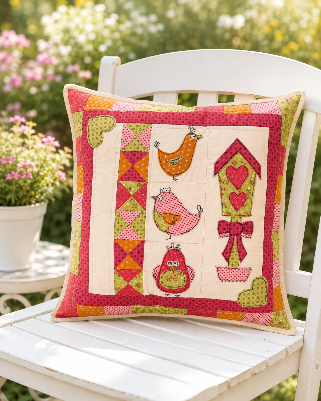 Home Tweet Home Cushion Cover - Kit - Image 2