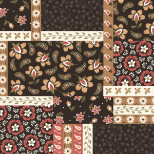 Viscose - Kimberley Hind Folklore Bloom Floral Collage Patchwork
