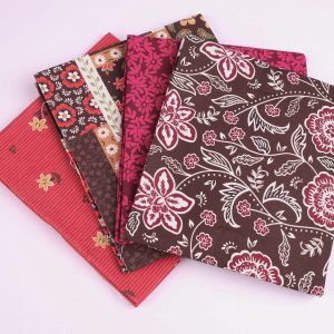 Kimberley Hind Folklore Bloom 4 Fat Quarter Pack - Etched Flora