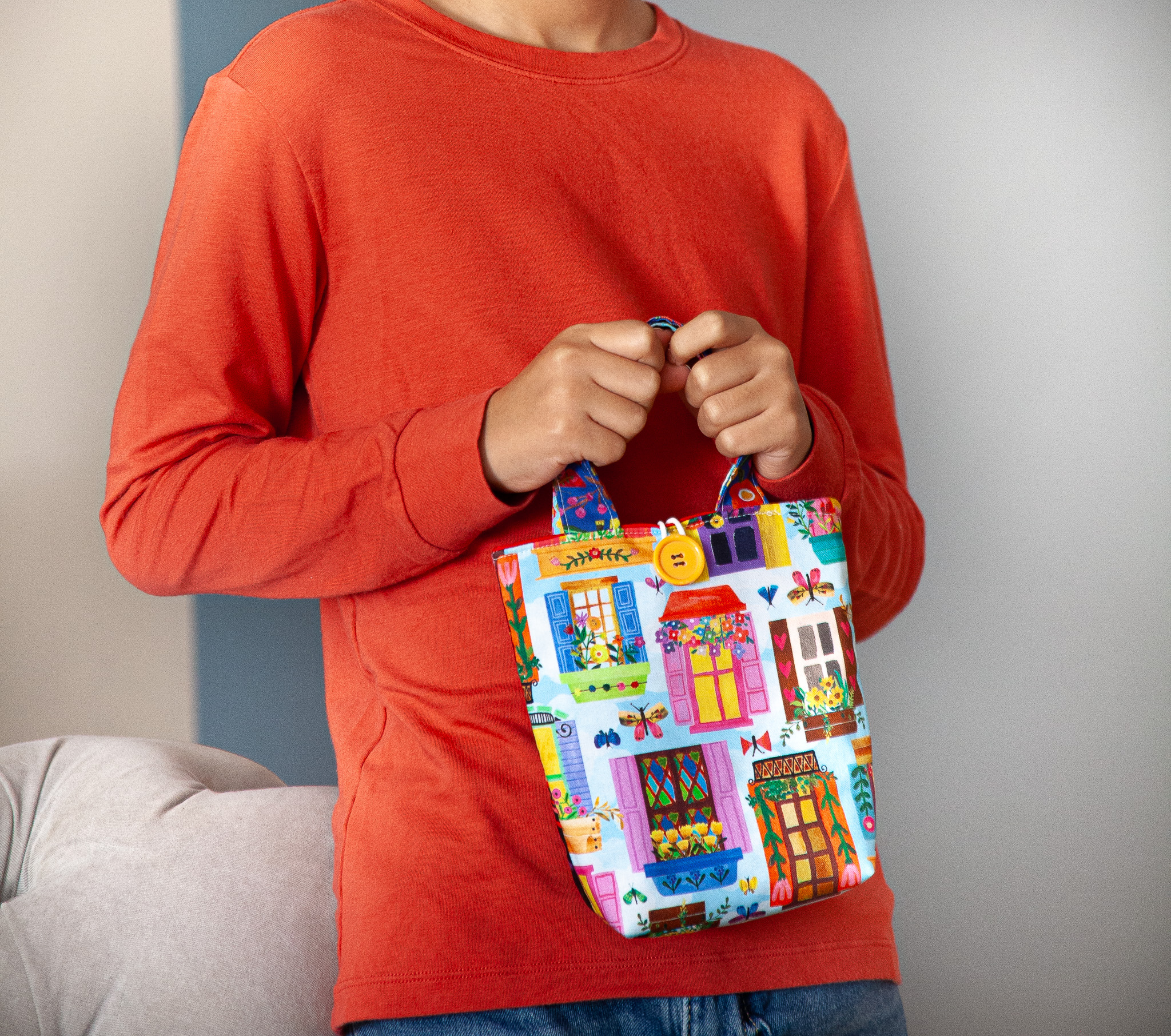 Half Price! My First Sewing Project Kit - Mini Tote Bag - Image 2