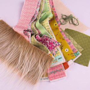 Half Yard Sewing Club Member Project - Patch the Pumpkin Gnome Kit - Mixed Colours