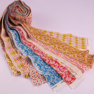 Summer Fair Collection by Liberty Fabrics: 40 Fabric Strips - open roll
