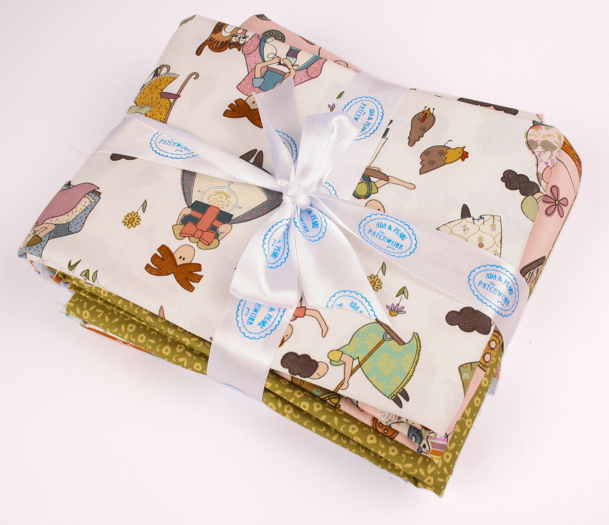 Ada and Pearl Cotton - 5 x Fat Quarter Bundle