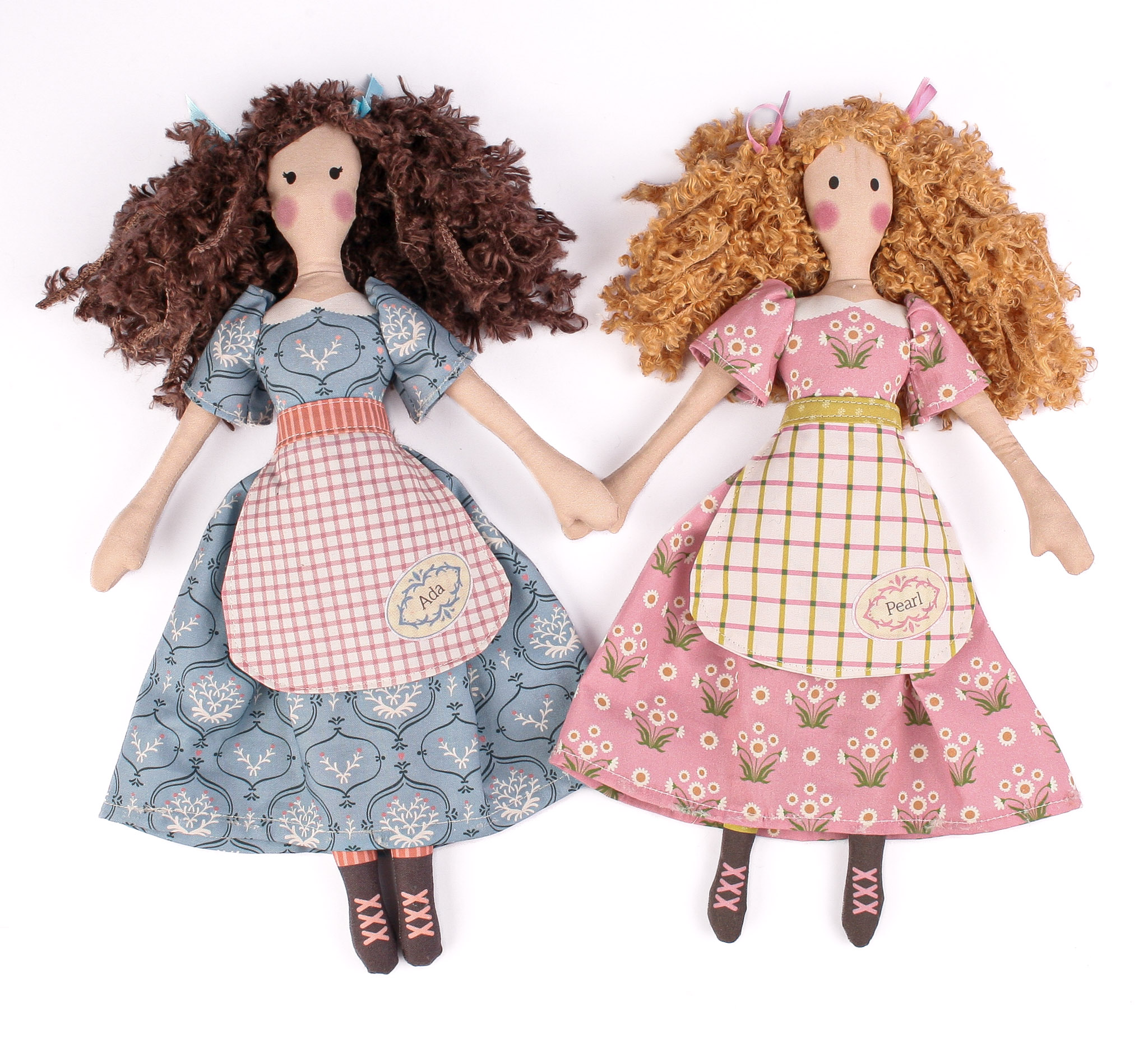 Ada and Pearl Doll Kit - Makes Two Dolls - Image 2