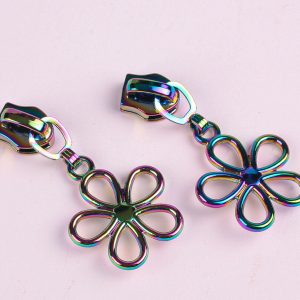 No.6 FlowerZip Slider - Pack of Two - Rainbow
