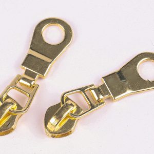 No.6 Zip Slider - Pack of Two - Gold